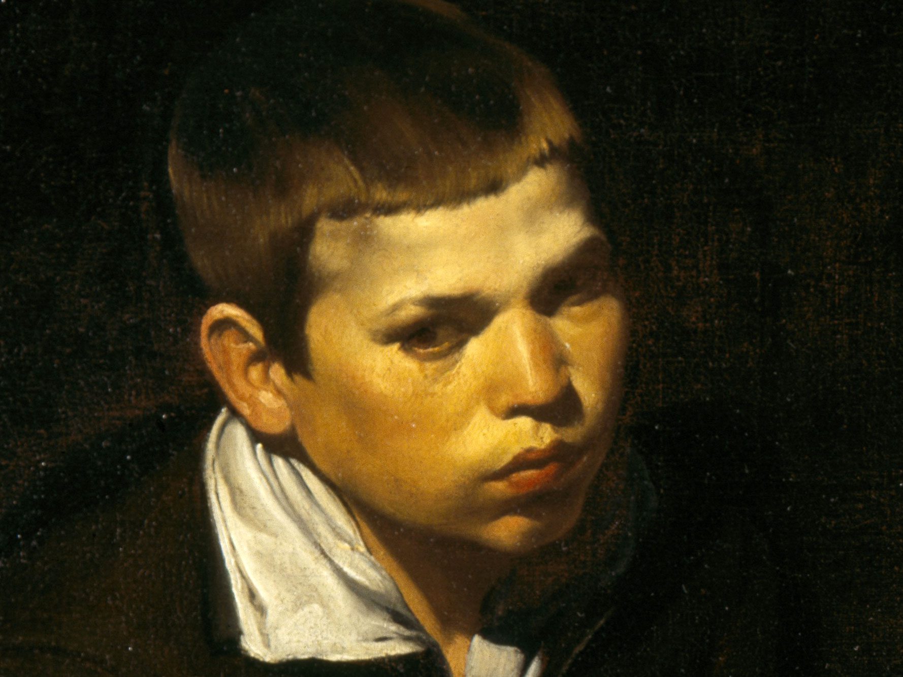 Old Woman Cooking Eggs